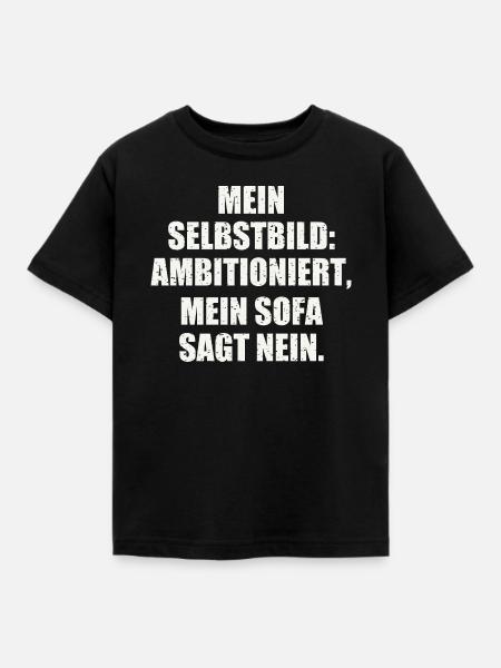 Ironischer Spruch Geschenkidee - Kinder T-Shirt - Schwarz