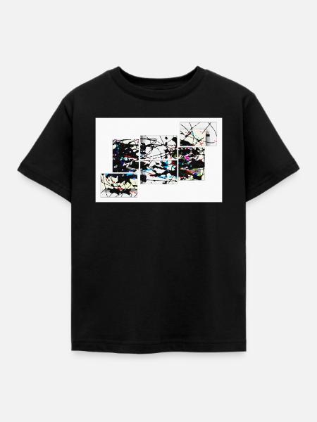geordnete_befunde - Kinder T-Shirt - Schwarz