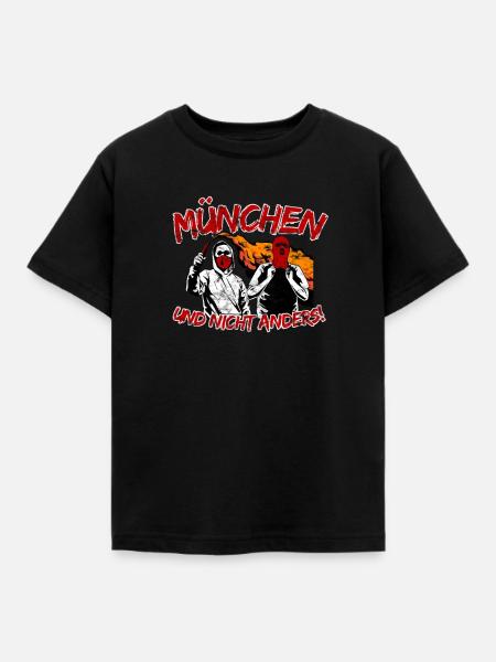 München und nicht anders UPDATE - Kinder T-Shirt - Schwarz