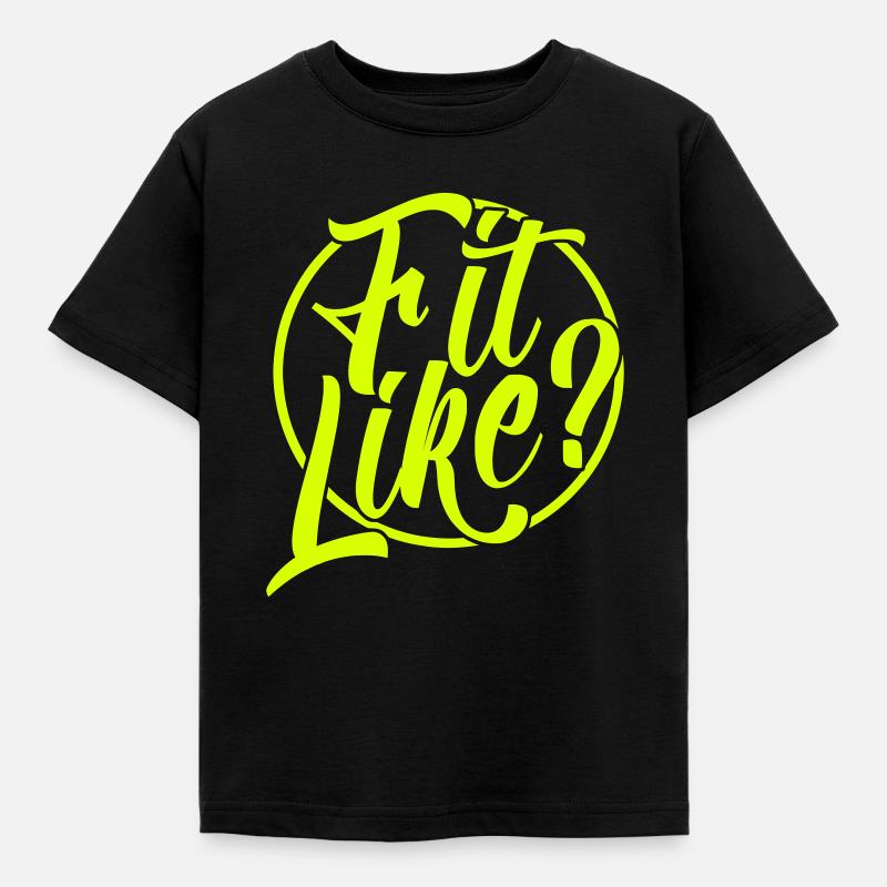 Fit Like? Doric Dialect - Kids' T-Shirt - black