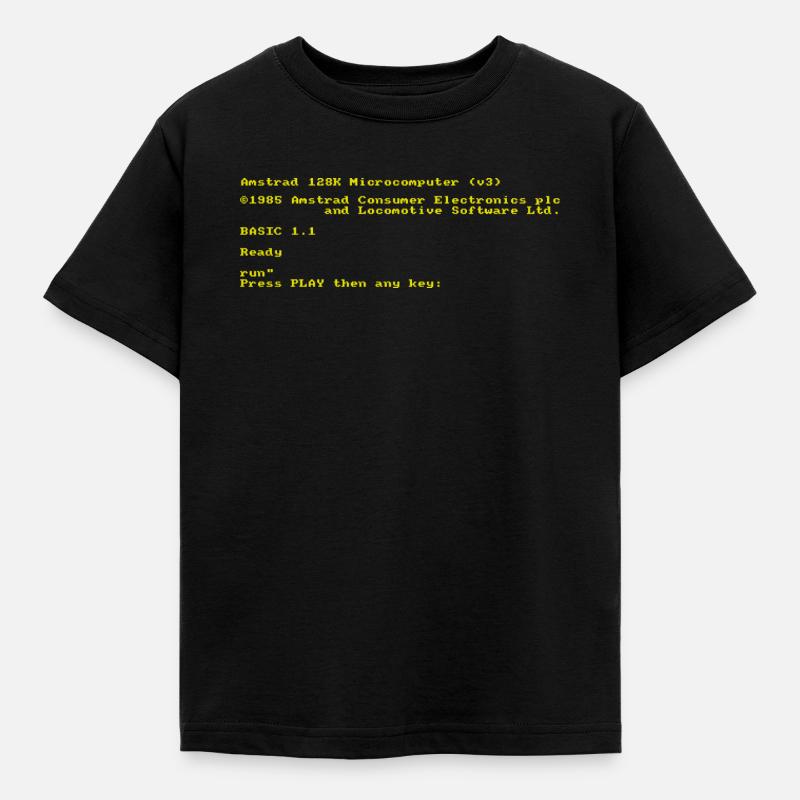 Interface rétro CPC 464 - T-shirt Enfant - noir
