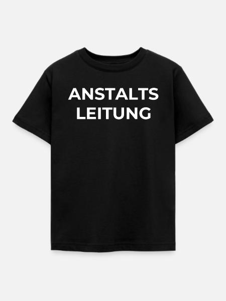 Anstalts Leitung - Kinder T-Shirt - Schwarz