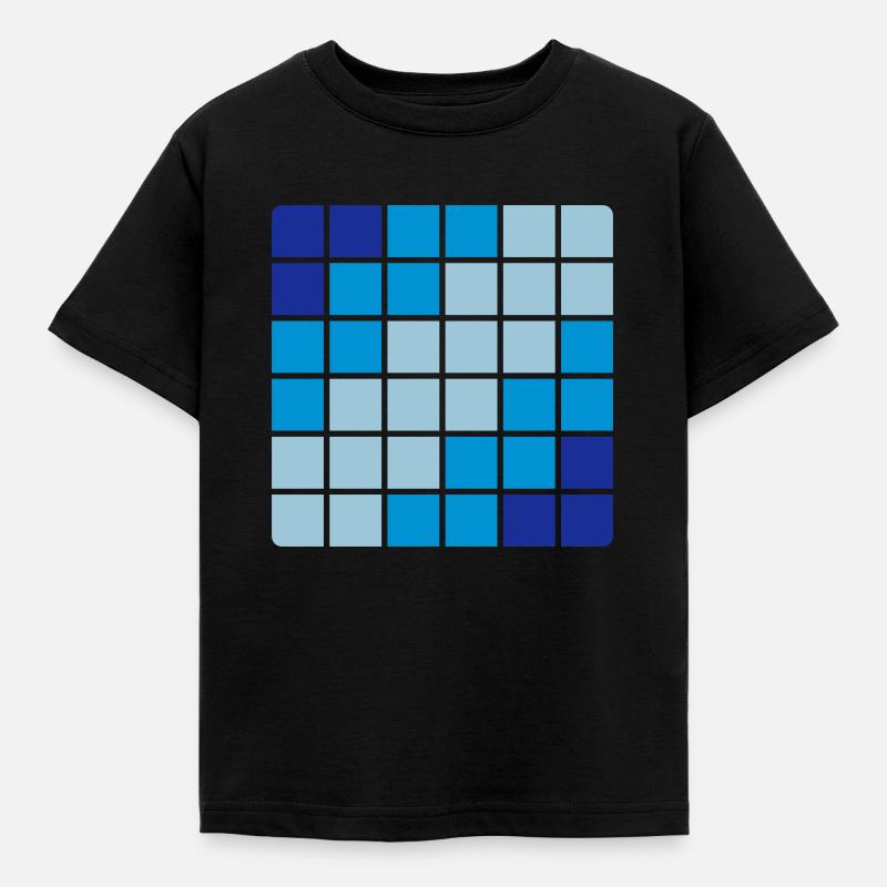 Pattern - Kids' T-Shirt - black