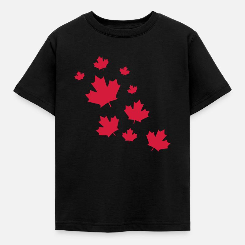 J'aime le Canada - T-shirt Enfant - noir