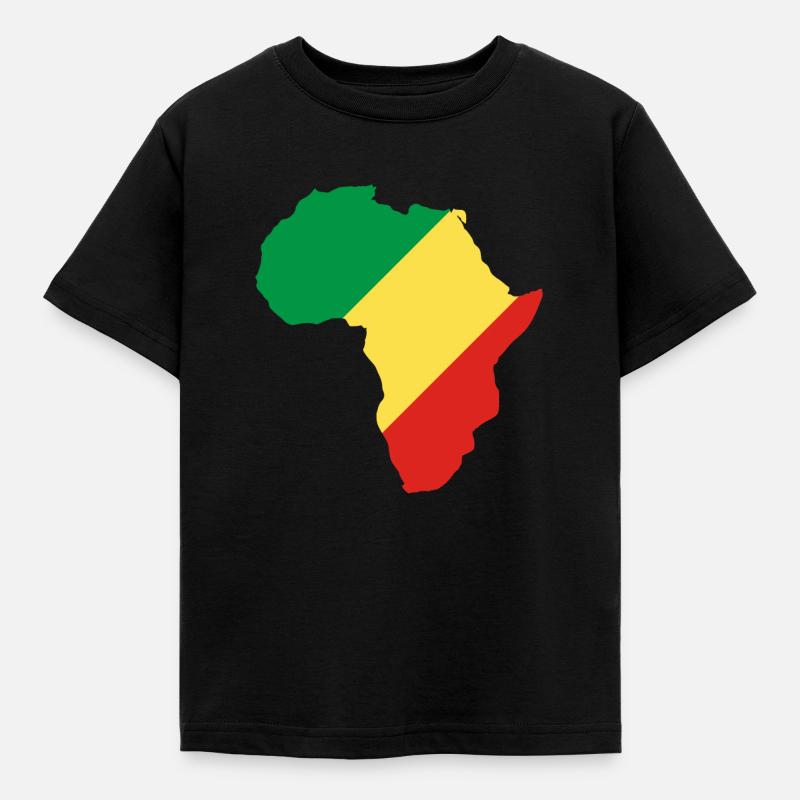 Congo Brazza - T-shirt Enfant - noir