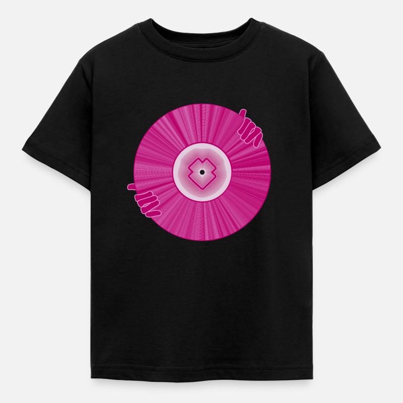 DISK - Kids' T-Shirt - black