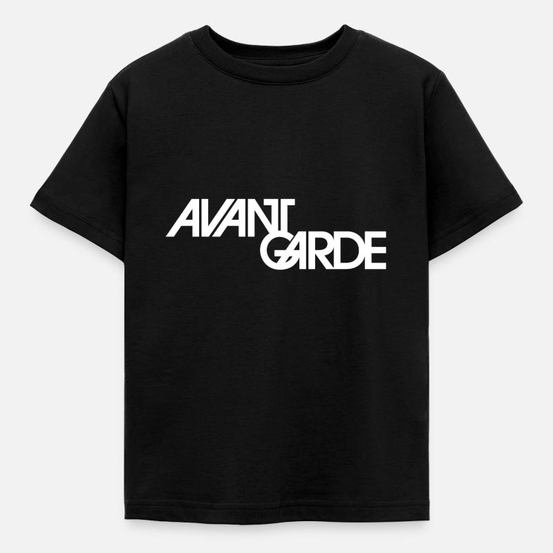 Type Lovers - Avantgarde - Kinder T-Shirt - Schwarz