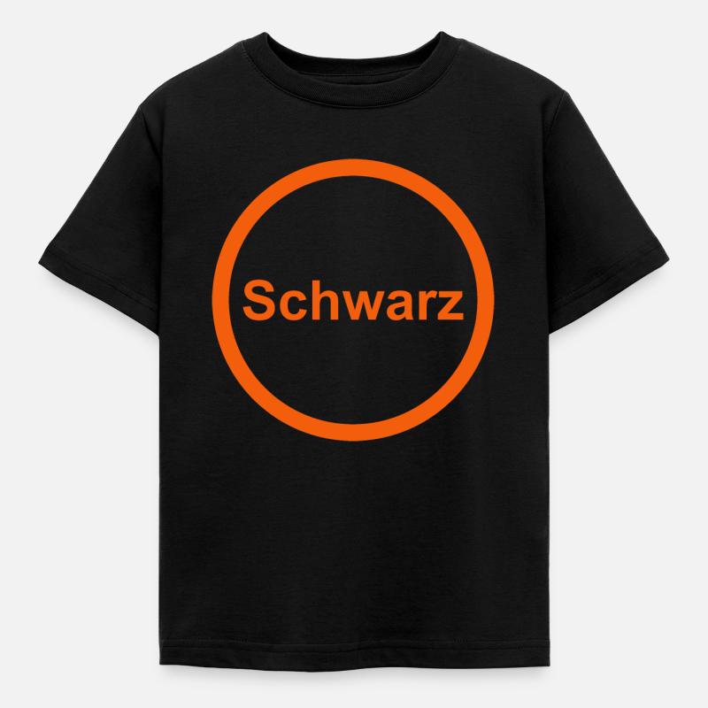 Schwarz - Kinder T-Shirt - Schwarz