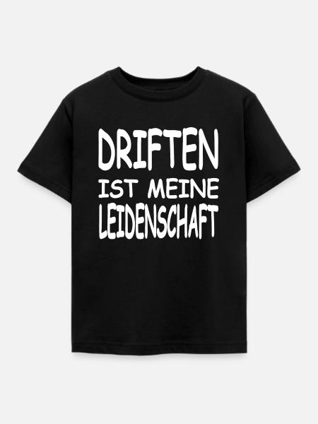 Driften - Kinder T-Shirt - Schwarz