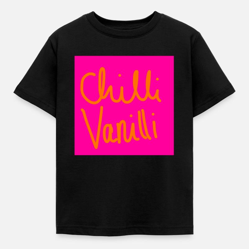 Chilli Vanilli - Kids' T-Shirt - black