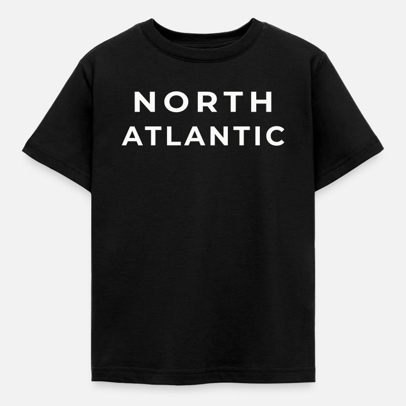 NORTH ATLANTIC | Authenticité Sauvage - T-shirt Enfant - noir
