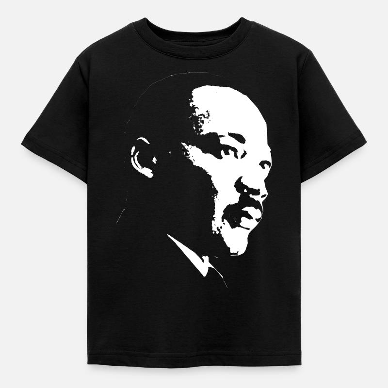 Martin Luther King - Maglietta per bambini - nero
