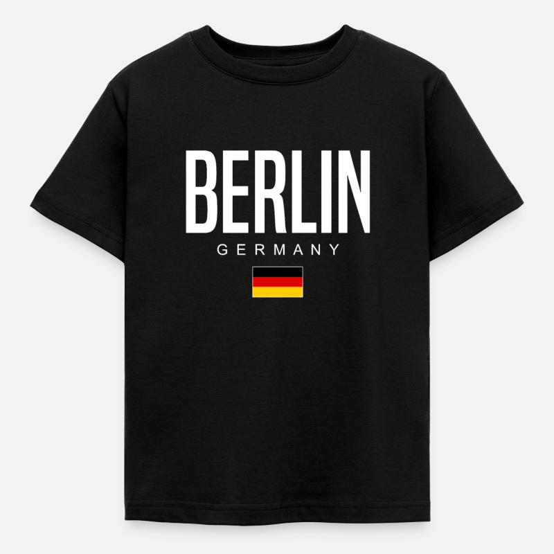Berlin - Kinder T-Shirt - Schwarz