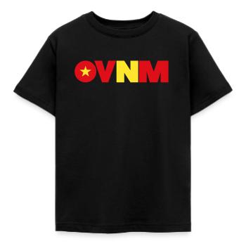 Vietnam - Kids' T-Shirt - black - Front - AI Model Kid Female (0cm)