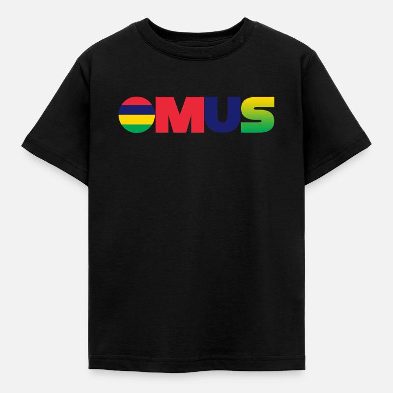 Mauritius - Kids' T-Shirt - black