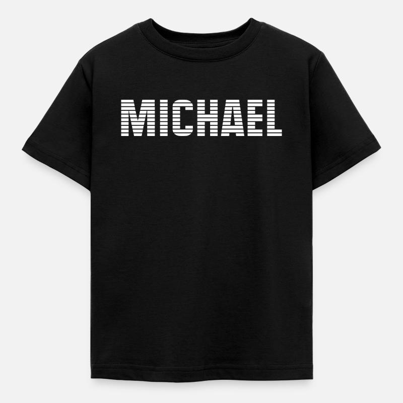 Nom Michael - T-shirt Enfant - noir