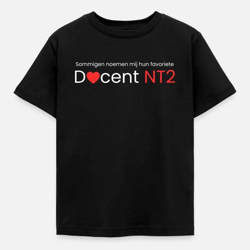 Professeur préféré de NT2 - T-shirt Enfant - noir