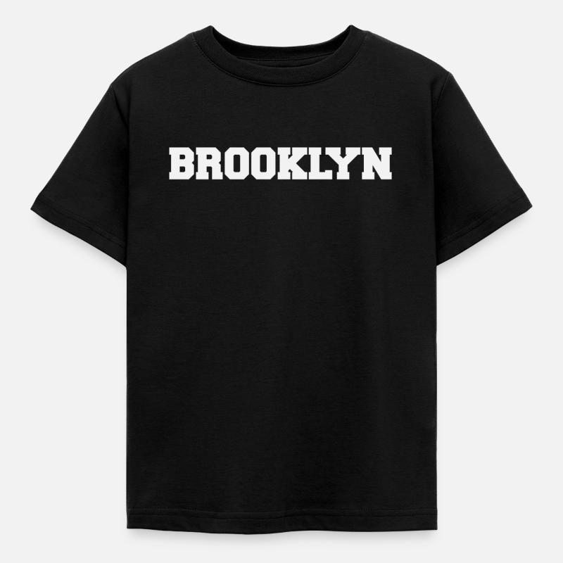 Brooklyn - Kids' T-Shirt - black