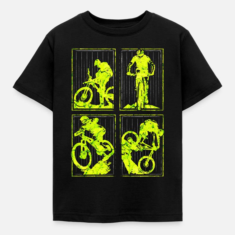 VTT | VTT | VTT | VTTistes - T-shirt Enfant - noir