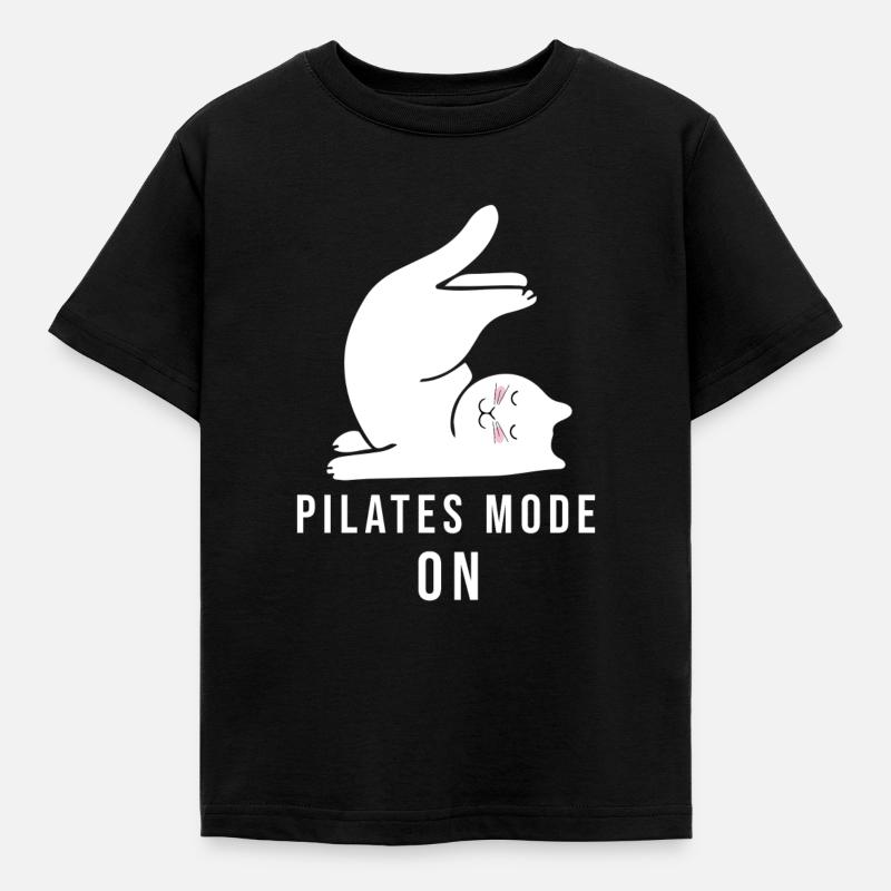 Mode Pilates activé - T-shirt Enfant - noir