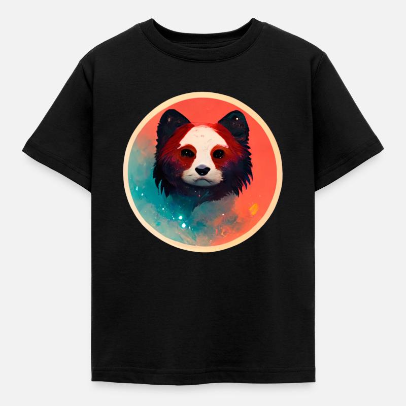 Bear - Kids' T-Shirt - black