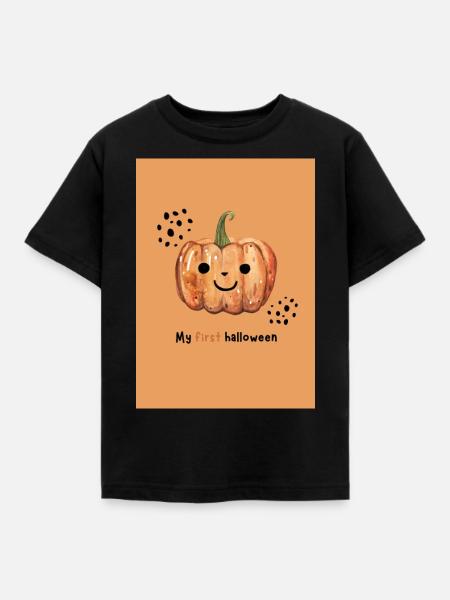 Mon premier Halloween - T-shirt Enfant - noir