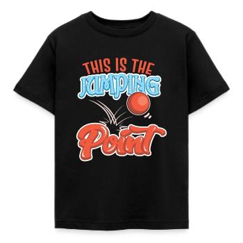 Lustiger Denglisch Spruch Denglisch Sprüche - Kinder T-Shirt - Schwarz - Vorne - AI Model Kid Female (0cm)