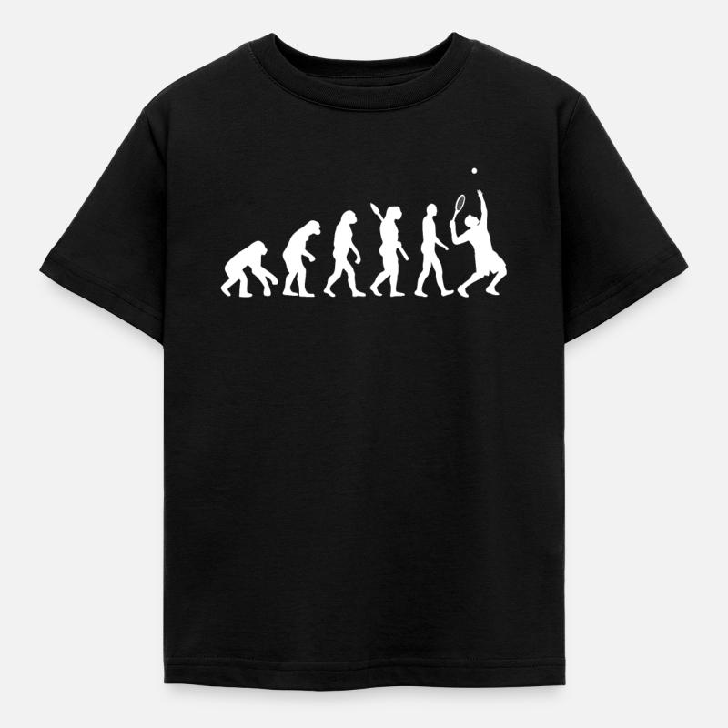Evolution Tennis - Kids' T-Shirt - black