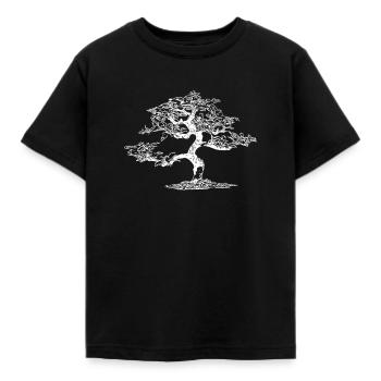 Bonsai - Kinder T-Shirt - Schwarz - Vorne - AI Model Kid Female (0cm)