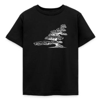 Bonsai - Kinder T-Shirt - Schwarz - Vorne - AI Model Kid Female (0cm)