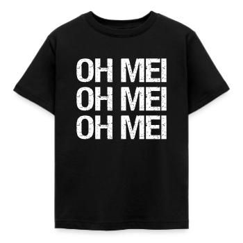 OH MEI - T-shirt Enfant - noir - Devant - AI Model Kid Female (0cm)