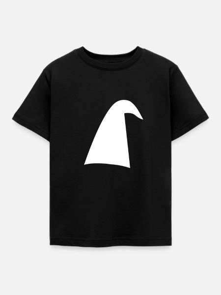 Zipfelmütze - Kinder T-Shirt - Schwarz