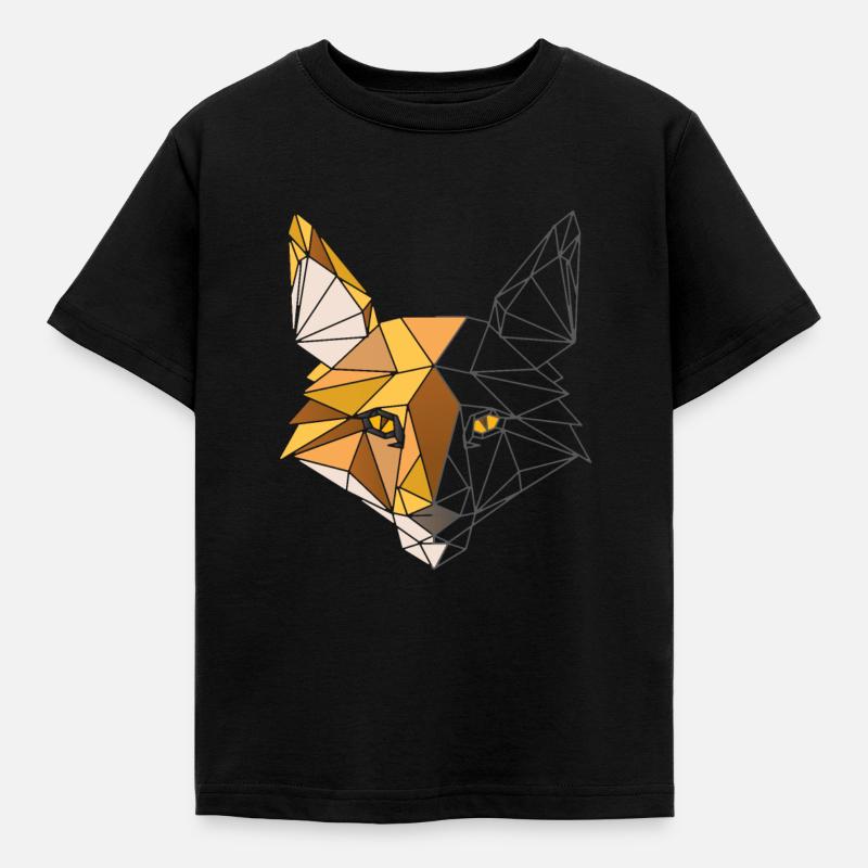 Polygon Fox Fox - T-shirt Enfant - noir