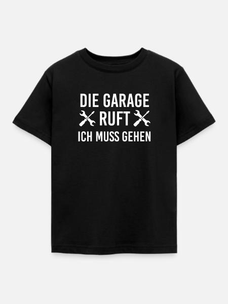 auto - Kinder T-Shirt - Schwarz