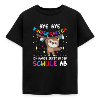 Kindergarten Abschluss 2021 Grundschule - Kinder T-Shirt - Schwarz - Vorne - AI Model Kid Female (0cm)