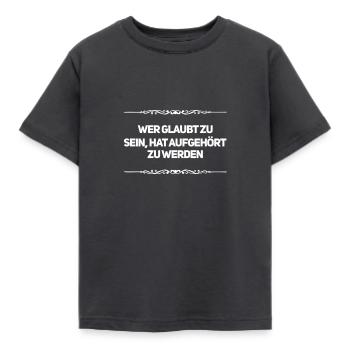 Le développement, c’est mon truc - T-shirt Enfant - charbon - Devant - AI Model Kid Female (0cm)