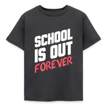 école - T-shirt Enfant - charbon - Devant - AI Model Kid Female (0cm)