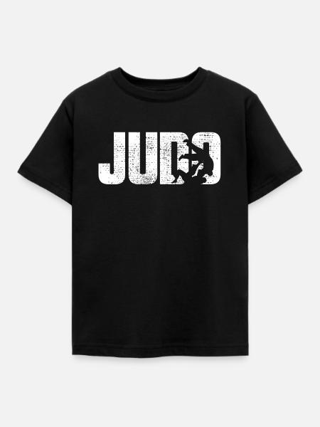 Judo - Kinder T-Shirt - Schwarz