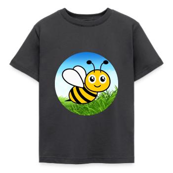 Abeille - T-shirt Enfant - charbon - Devant - AI Model Kid Female (0cm)