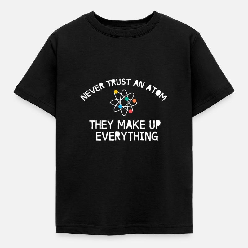 Atom - Kids' T-Shirt - black