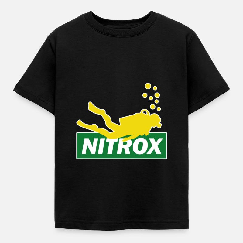 Diving Nitrox Scuba Diving Budy Diver Gift - T-shirt Enfant - noir