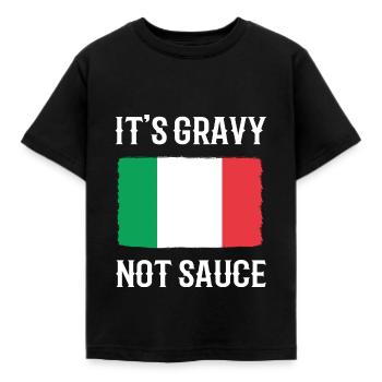 Italie Italie Italien Drapeau italien - T-shirt Enfant - noir - Devant - AI Model Kid Female (0cm)