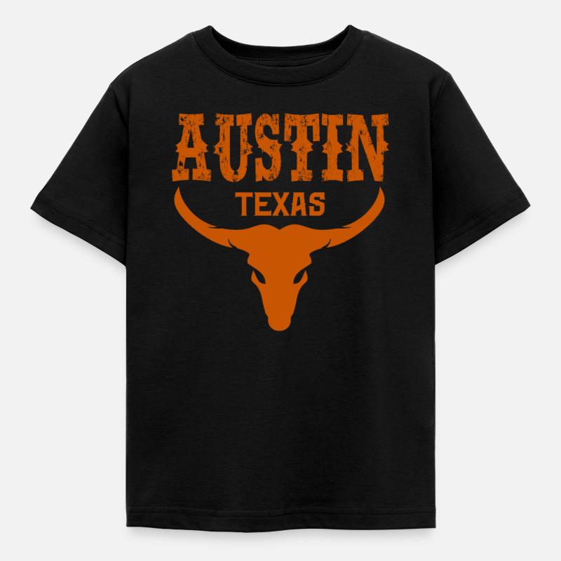 Austin, Texas - Kids' T-Shirt - black