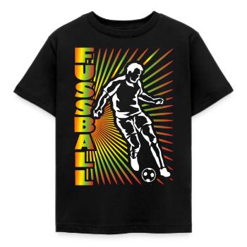 Soccer Soccer Player Gift - Kids' T-Shirt - black - Front - AI Model Kid Female (0cm)