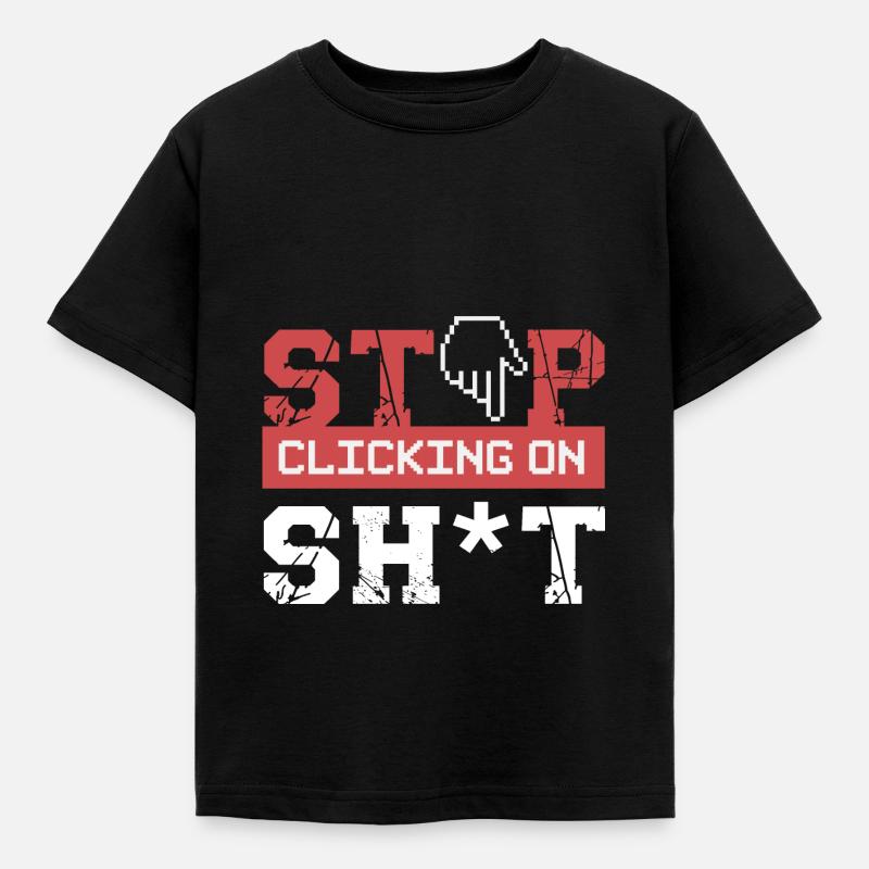 Cybersicherheit Hacker Programmierung Geschenkidee - Kinder T-Shirt - Schwarz
