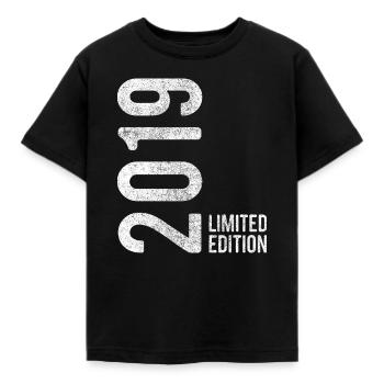 ENFANTS 6 ANS 6ÈME ANNIVERSAIRE ÉDITION LIMITÉE 2019 - T-shirt Enfant - noir - Devant - AI Model Kid Female (0cm)