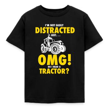 Landwirtschaft - Kinder T-Shirt - Schwarz - Vorne - AI Model Kid Female (0cm)