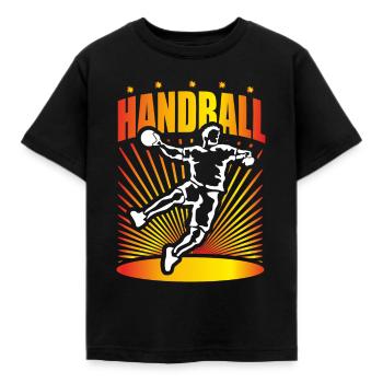 Cadeau Handball Handball Joueur - T-shirt Enfant - noir - Devant - AI Model Kid Female (0cm)