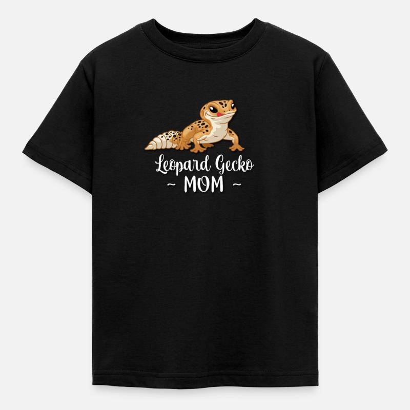 Gecko léopard - T-shirt Enfant - noir