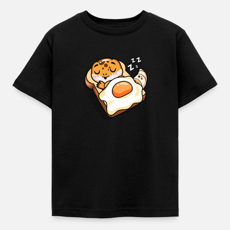 Leopard Gecko - Kids' T-Shirt - black